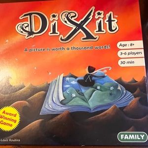 DIXIT AGE 8+ 3-6 Players EXCELLENT CONDITION USED ONCE ✅ SMOKE & PET FREE HOME